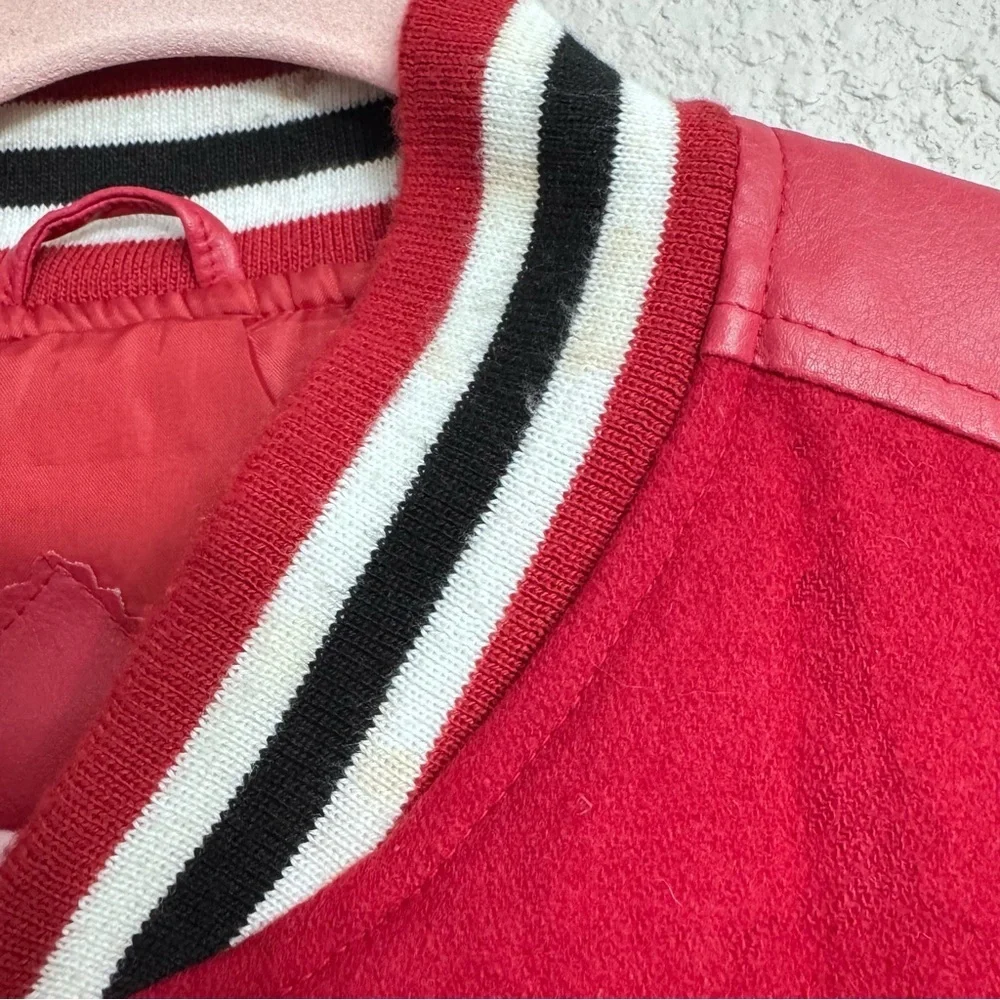 Vintage Indiana Hoosiers Varsity Jacket Steve & Barry’s Wool Men’s XXL - Picture 8 of 9